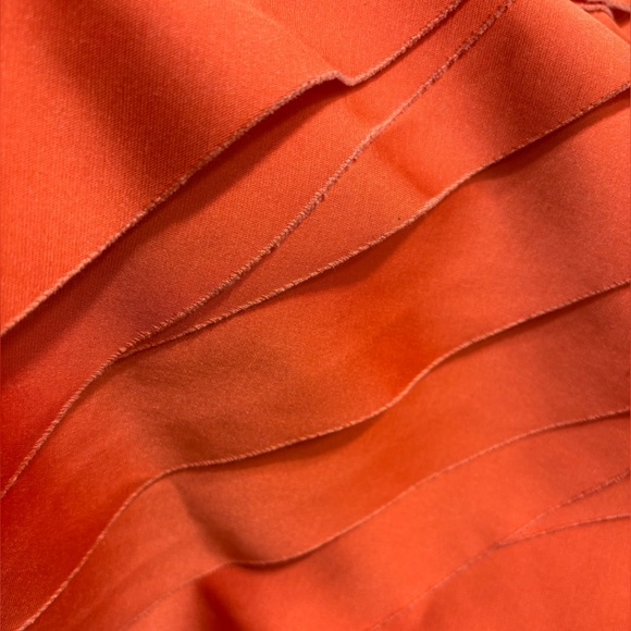 Bebe Strapless Rough Cut Tiered Dress - Picture 6 of 7